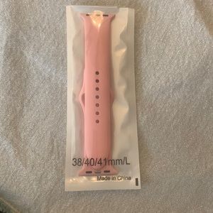 NEW light pink silicone Watch band 38/40/41mm Large